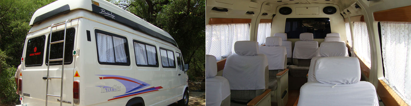 9 Seater Tempo Traveller